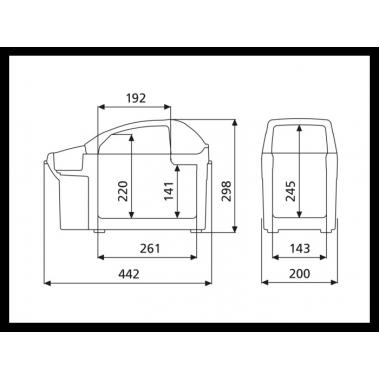 Термоэлектрический автохолодильник Dometic BordBar TB-08